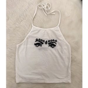 Brandy Melville Starry Eyes Halter Top
